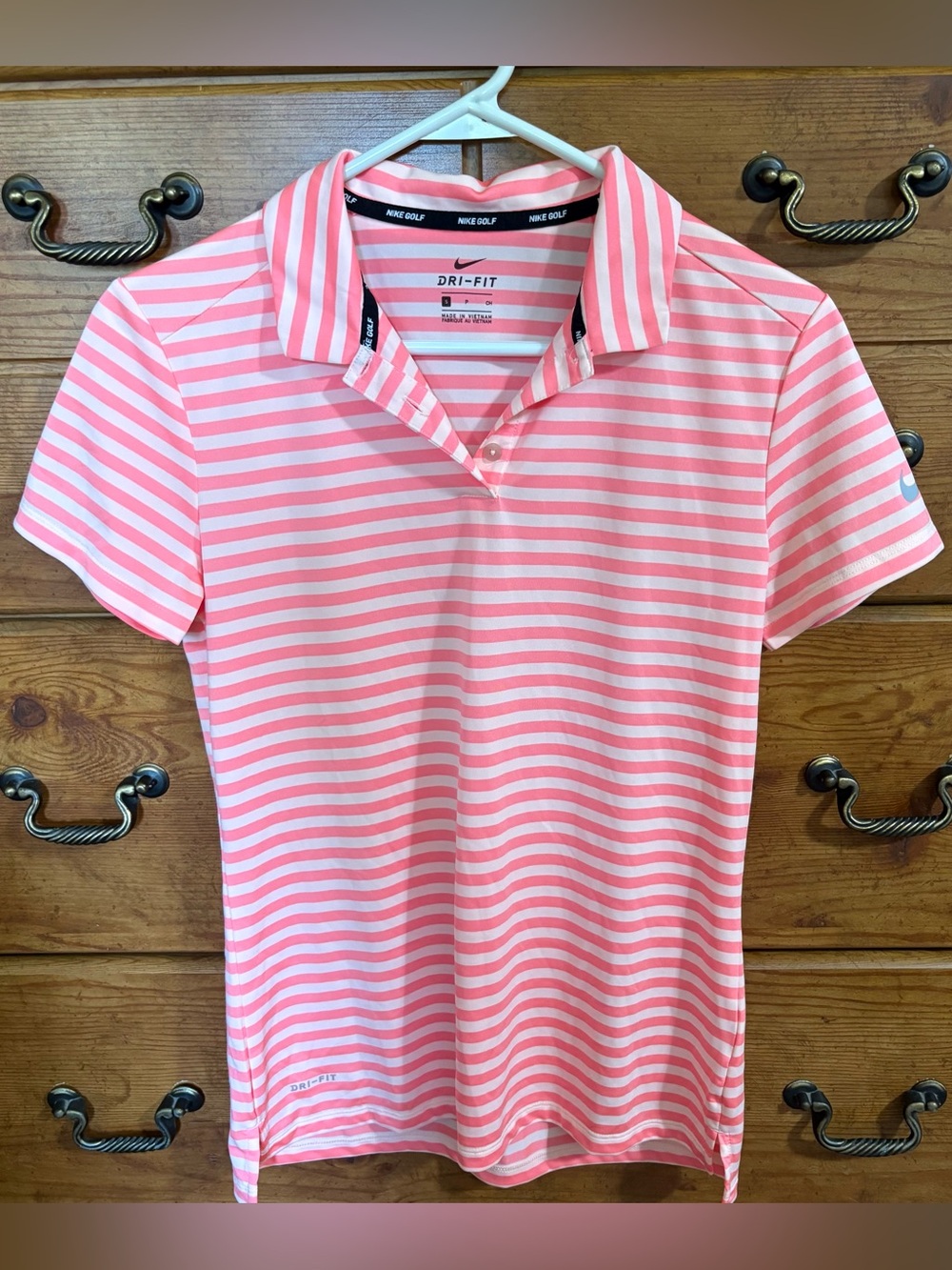 Nike Multicolor Striped Dri-FIT Golf Polo